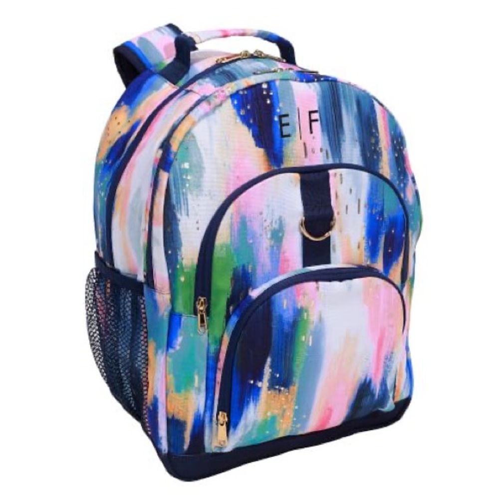 PBTeen EttaVee Brushstrokes Backpack - NWT